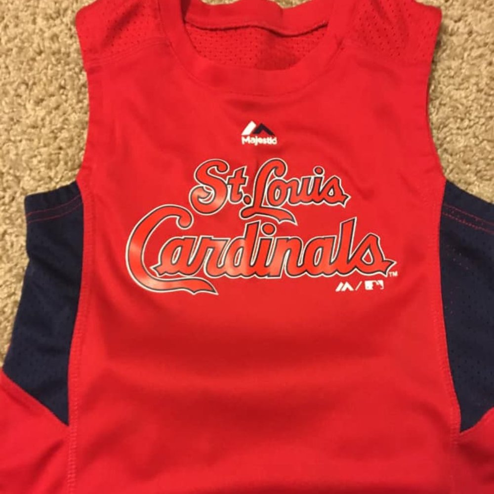 Boys Size 4 St. Louis Cardinals Shirt & Short Set - Picture 2 of 4